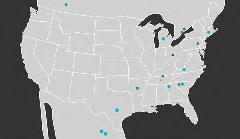 Alleguard map