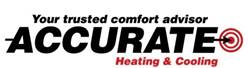 Accurate Heating and Cooling logo