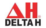 DELTA H  logo